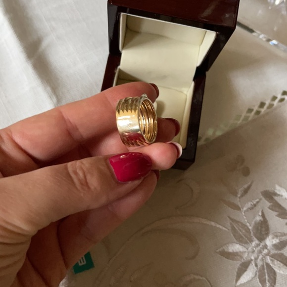 ❤️❤️❤️EFFY 14K White&Yellow Gold Diamond Ring ❤️❤️ - Picture 15 of 16